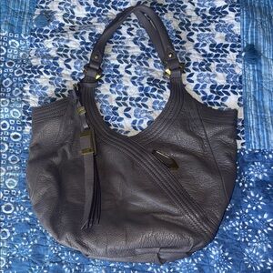 Oryany Pebbled Leather Tracy Hobo Shoulder Bag